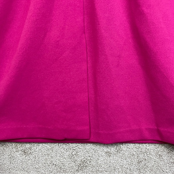 Beige by Eci Dress Womens 12 Pink Stretch Back Zip Polyester Blend NEW- 8767* - Picture 13 of 14